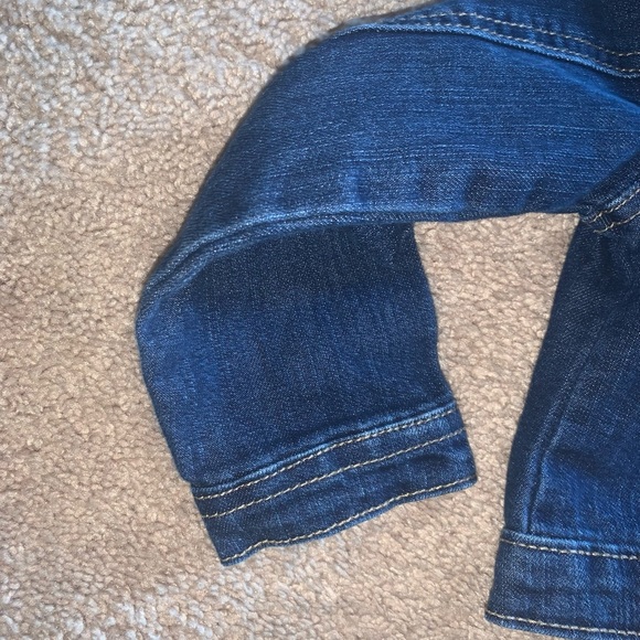 Toddler Girls Dark Jean Jacket 4T - Picture 5 of 6